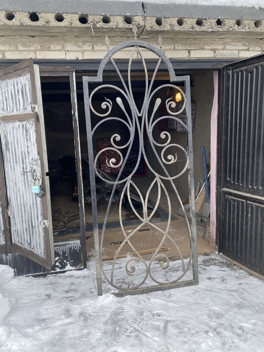 Новая металлическая калитка