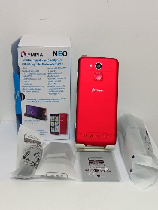 Smartphone OLYMPIA NEO 4G/LTE  DUAL SIM rosu -C-