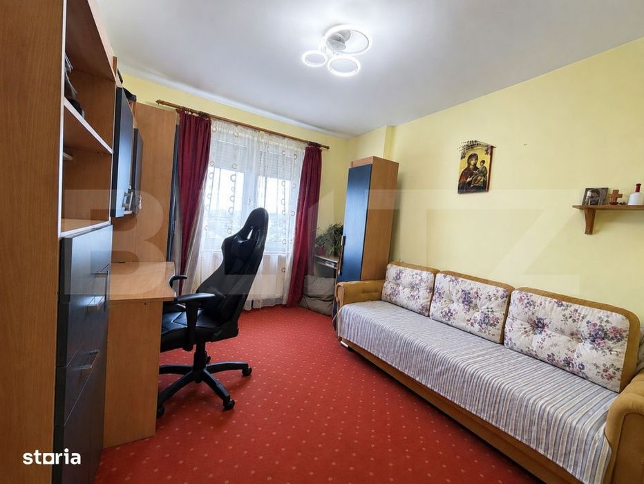 Apartament cu 3 camere, 78 mp, mobilat, zona Unirii