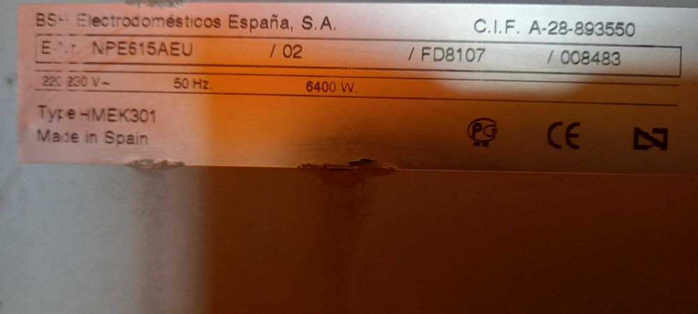 Plita vitro-ceramica Bosch 4 ochiuri