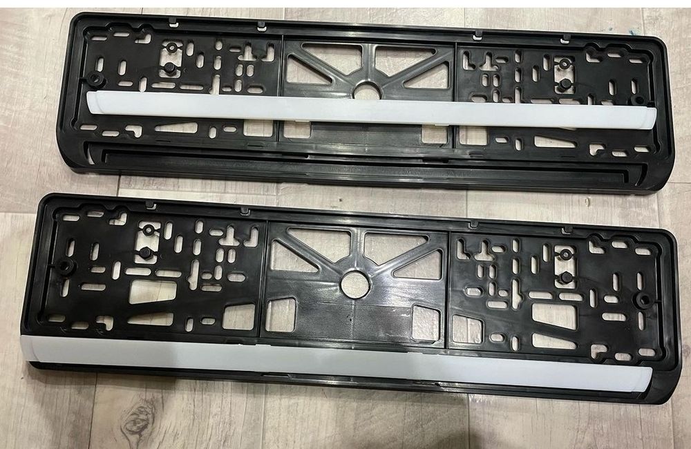 лед под номерник заготовка