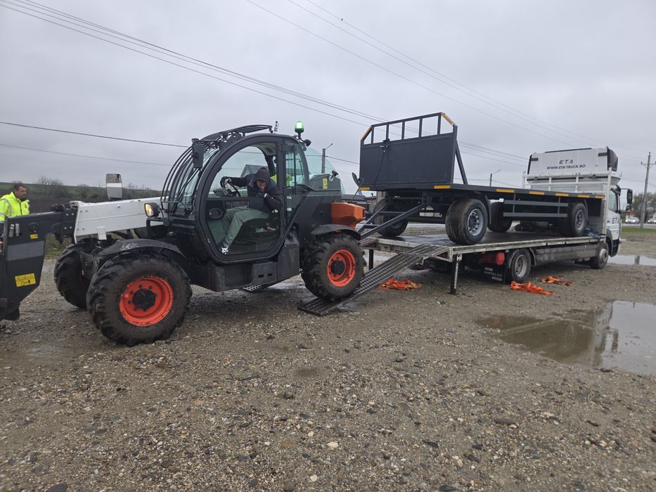 Închiriere Manipulator Telescopic Bobcat 8T | Braț 11m | Ideal Parcuri Fotovoltaice