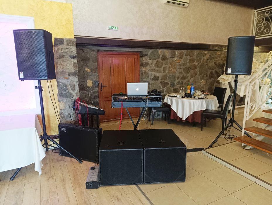 Inchiriez, de inchiriat sonorizare sistem audio boxe cabana REVELION