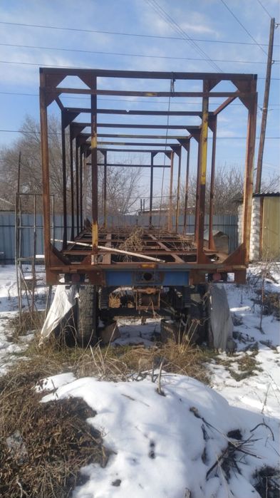 Продам прицеп. На камазовском ходу.