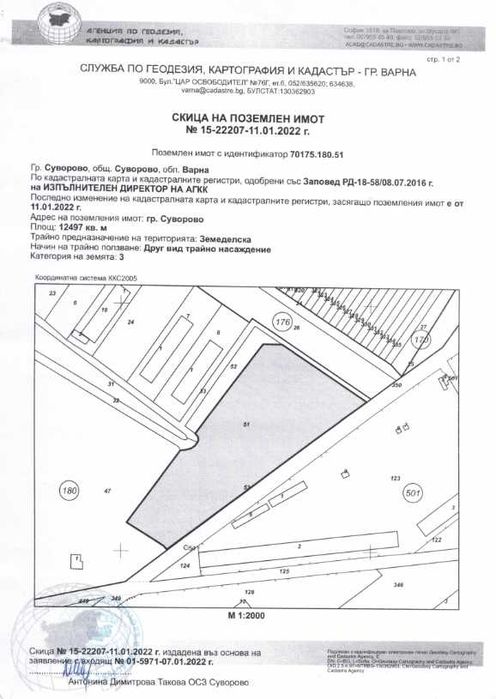 Урегулиран поземлен имот
