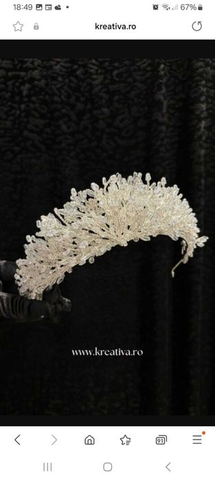 Diadema, coronita nunta