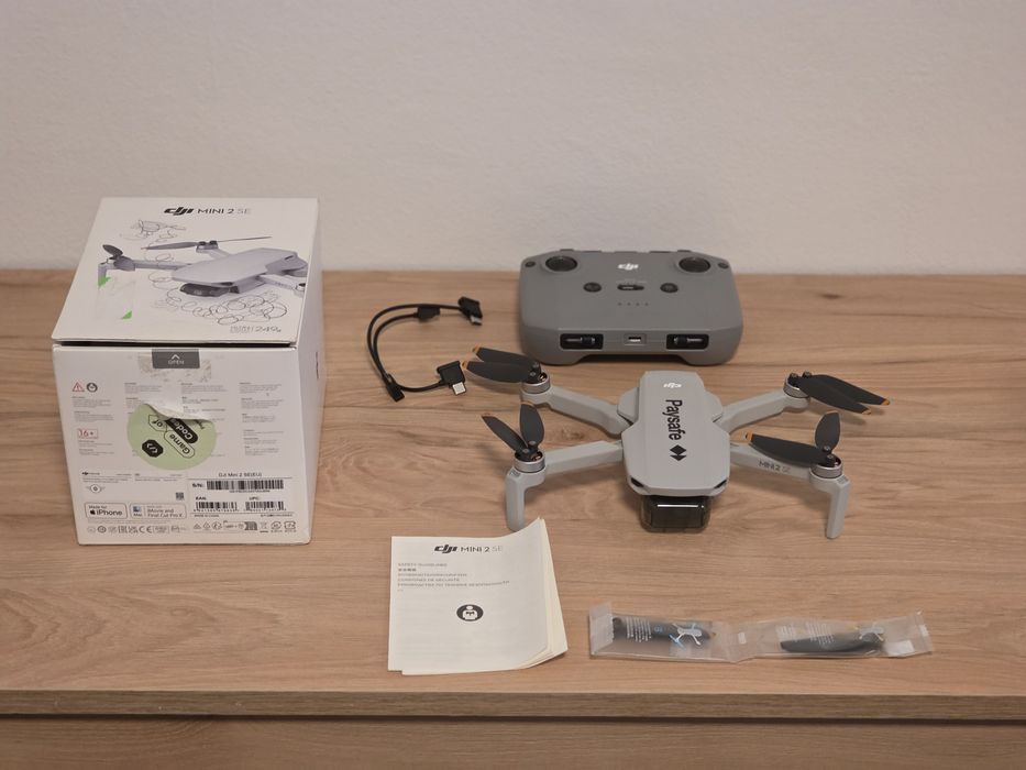 DJI Mini 2 SE - Отлично състояние, пълен комплект