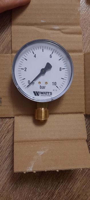 Манометр watts новый