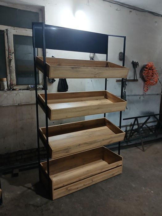 Лофт стеллаж сотилади