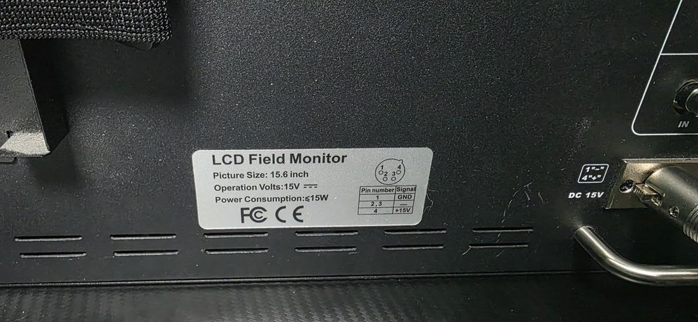 Monitor profesional Lilliput BM150, 15.6" (39.6cm) 4K