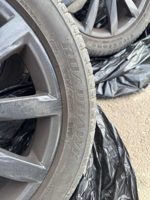 jante cu anvelope vara 17 volkswagen