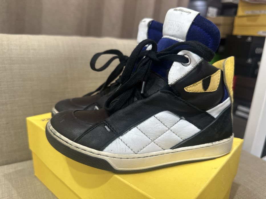 Кеды высокие Fendi