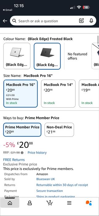 Твърд калъф Spigen Urban Fit за MacBook Pro 16" 2021-2025 + Подарък