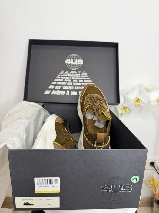 Cesare Paciotti – Sneakers Bărbați Maro