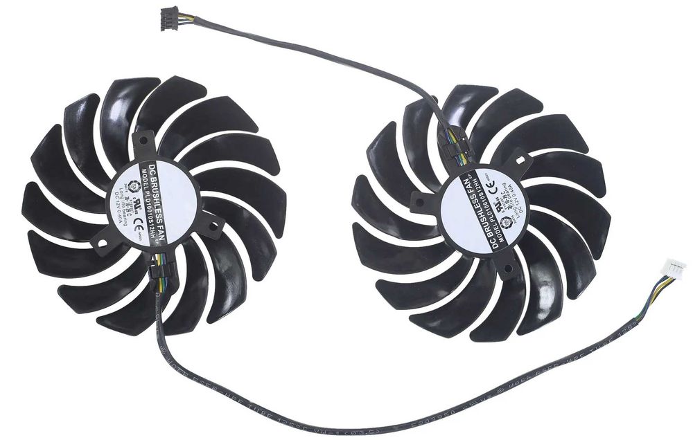 Вентилатори за видео карта MSI RTX 3050, 3060 Ti 3070 Ti 3080, 3090