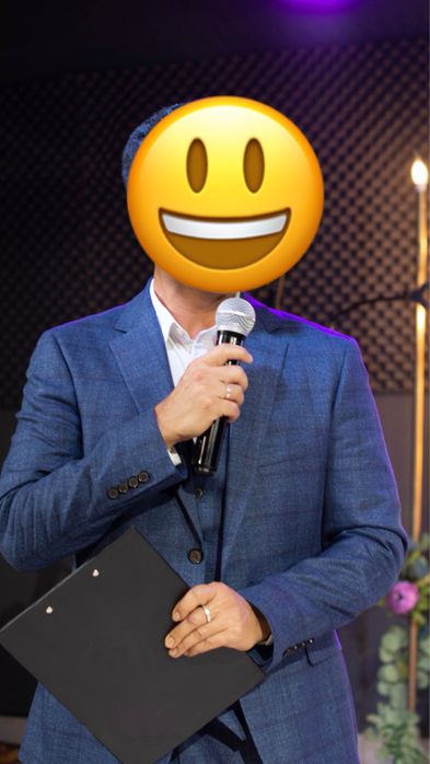 Костюм-тройка темно-синий 48