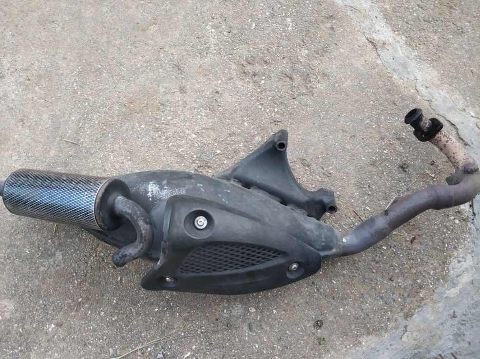 Ауспух двигател Пиаджо гърне