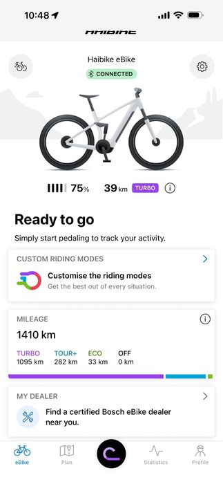 Bicicleta electrica Haibike / Bosch Cx4 / 750 Wh