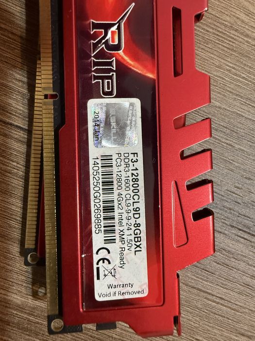 Vand 8 GB ram G.Skill