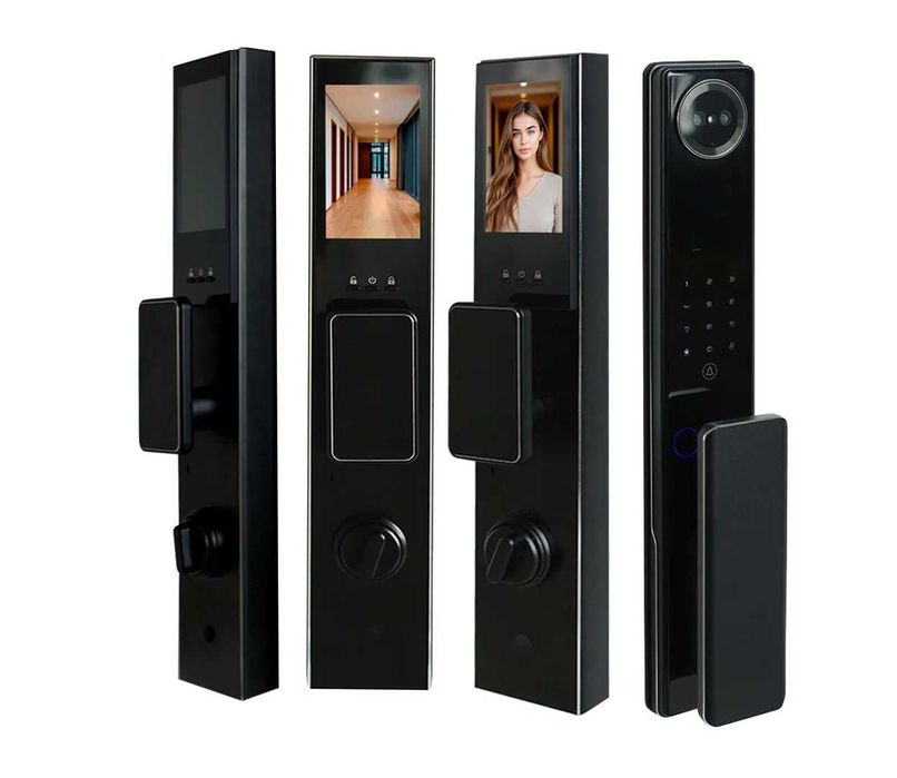 Smart quluf  Умный замок установка электронного