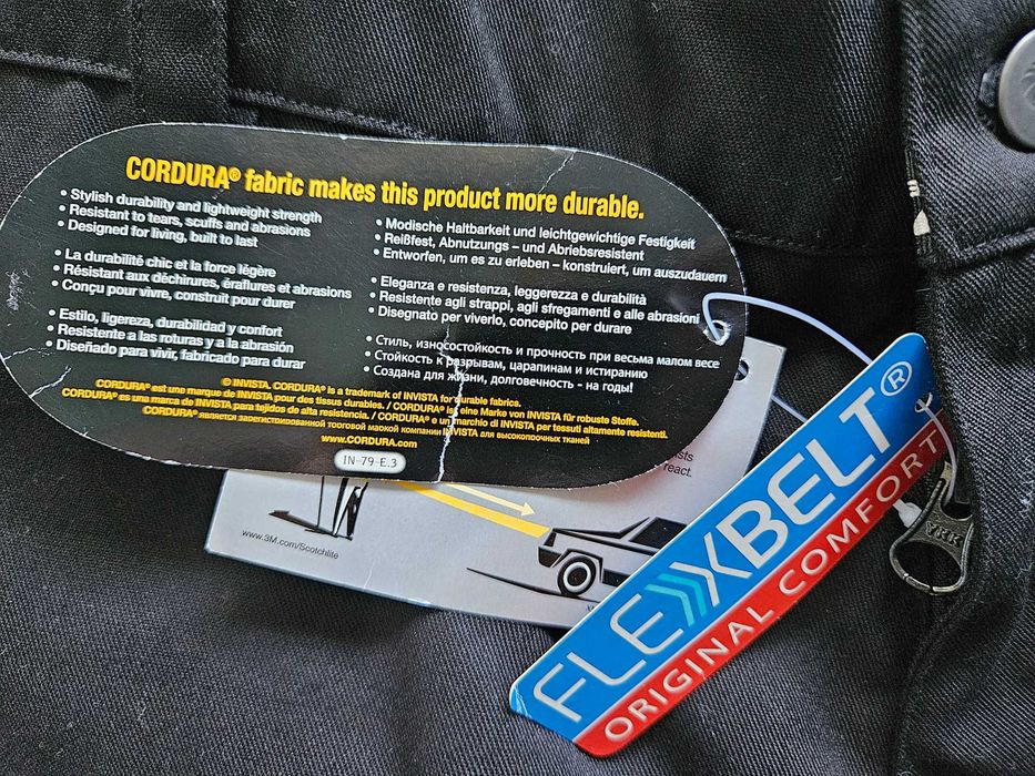 Engelbert Strauss Motion E.S. FlexBelt Cordura cargo карго работен панталон