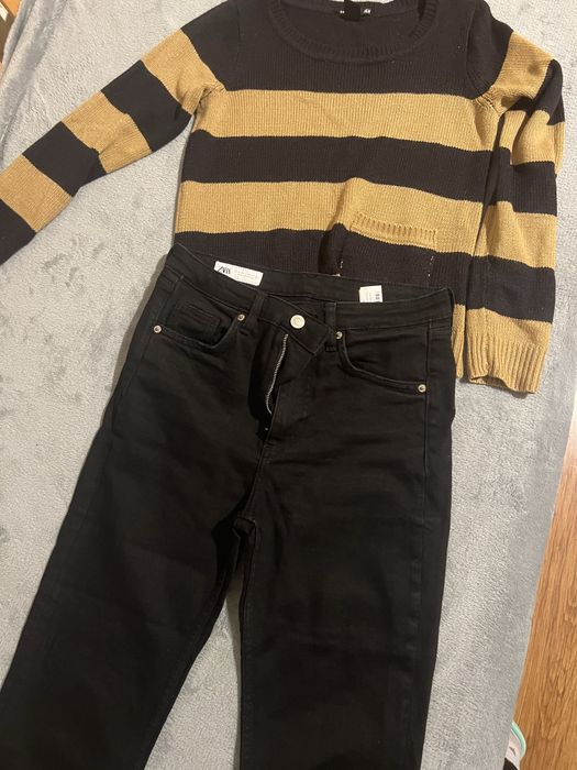Лотове от панталон и къса блузка zara ,hm