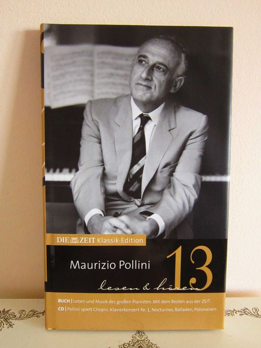 cd+carte Maurizio Pollini pian-Chopin Nocturne,Ballads,Polonaise etc
