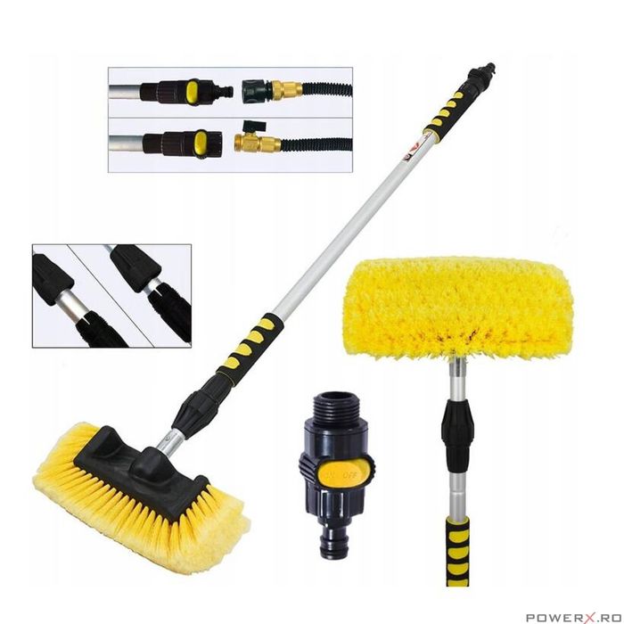 Perie telescopica pentru curatarea si spalarea autoturismelor, 94-156