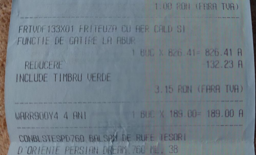 Vand Air Fryer Breville noua