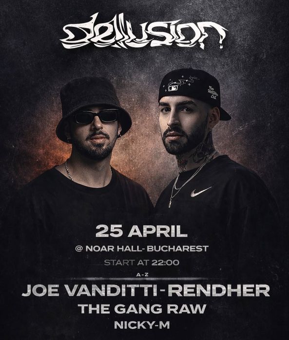 2  x  bilete DELLUSION: THE AWAKENING / 25.04.2026