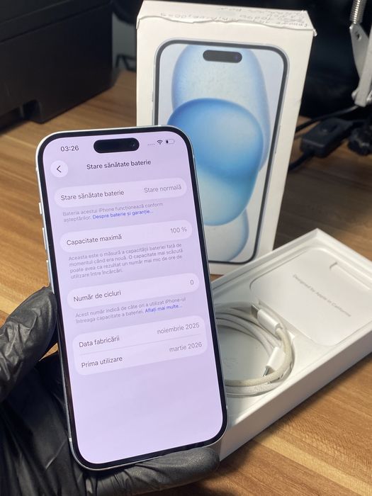 iPhone 15• 128 GB • Blue