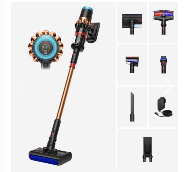 Aspirator vertical pentru aspirare uscată și spălare umedă Dyson V16 Piston Animal Submarine™
