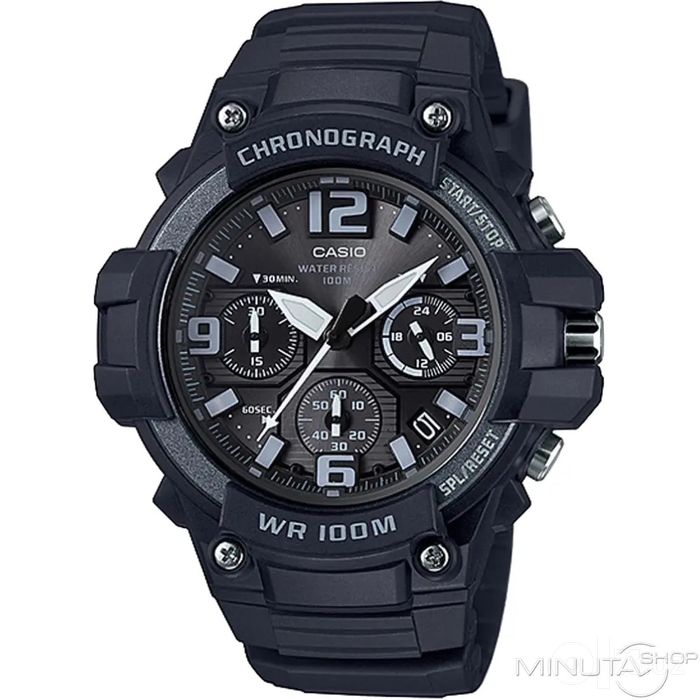 CASIO MCW100H    часы хронограф WR100M