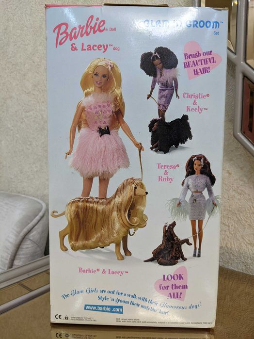 Кукла Барби Glam n' Groom Barbie винтаж 1999 года