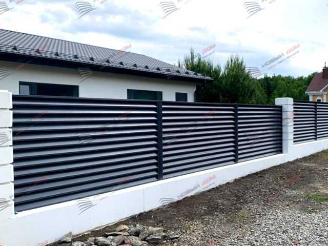 Забор жалюзи еврозабор