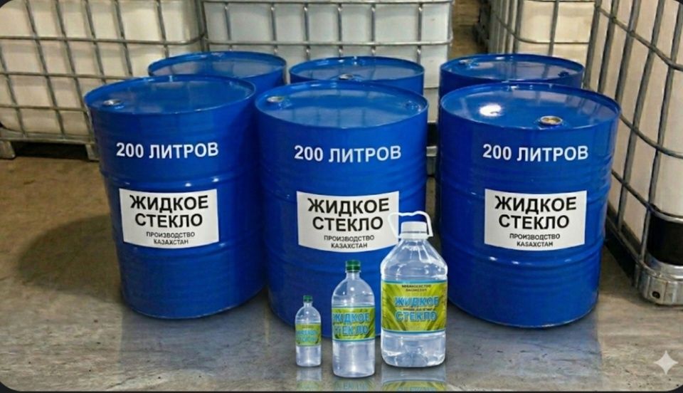 Силикат натрия (жидкое стекло)