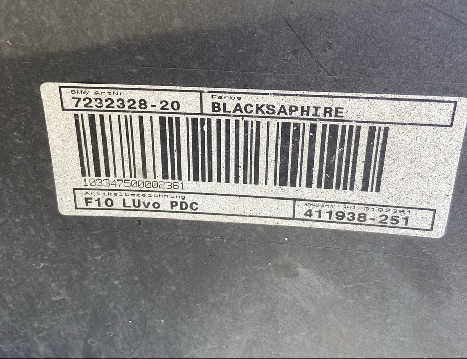 Предна броня БМВ 5 Ф10/Ф11 BMW F10/F11