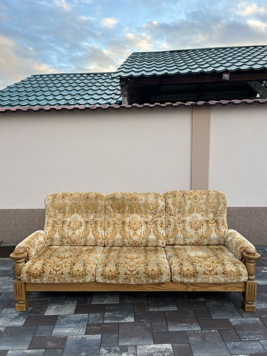 Canapea 3 locuri Lemn Masiv