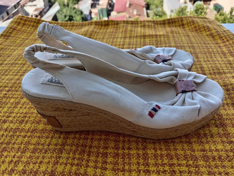 Sandale noi Napapijri Cinghia Zeppa Bea Bianco, mar.39