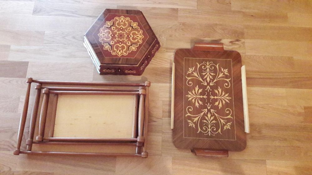 Obiecte din lemn lucrate manual FRUMOS