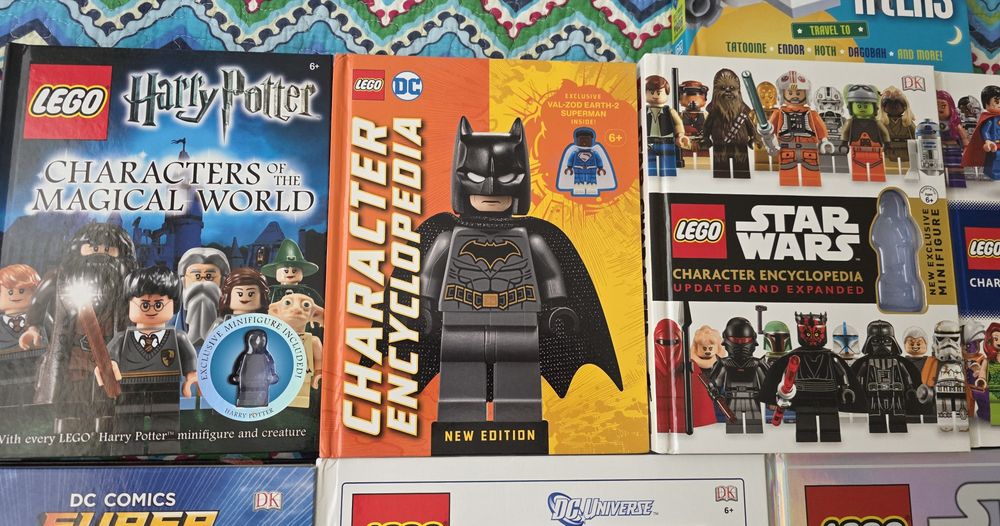 Евтини LEGO книги БЕЗ минифигурките - star wars, dc super heroes, harry potter