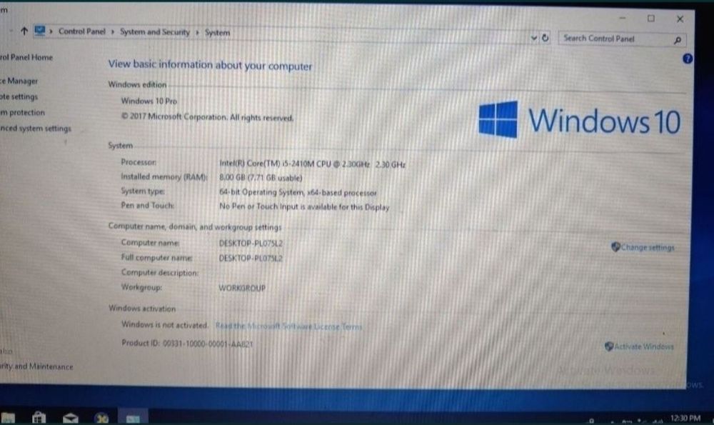 Laptop Samsung 300 E 15,6 inch