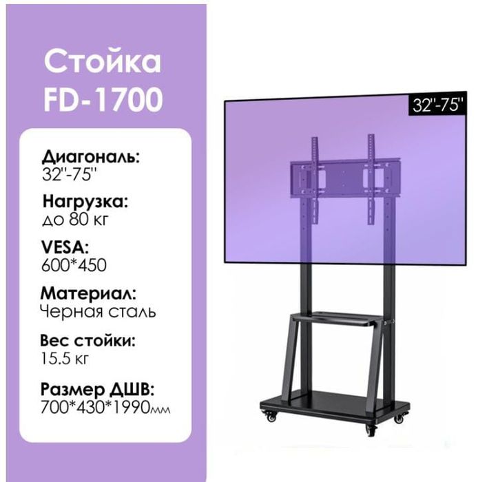 Кронштейн для телевизора, Led эрана