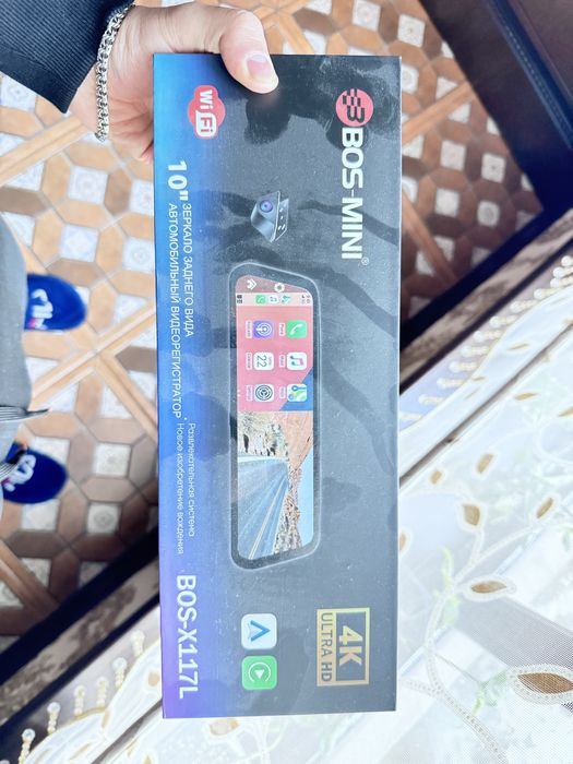 Зеркало регистратор android apple car