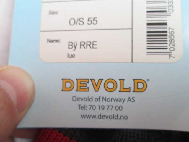 DEVOLD нова детска юношеска норвежка шапка от мерино.