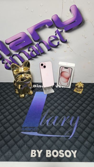 iPhone 15 ROZ 128GB Baterie:99%.Preṭ fix Ca NOU.