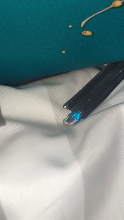 Кабель FTP для видеонаблюдения.