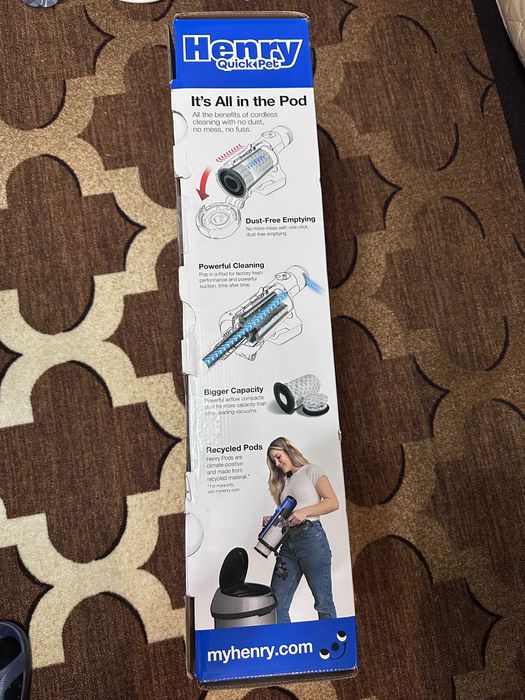Henry Quick Pet – безжична прахосмукачка