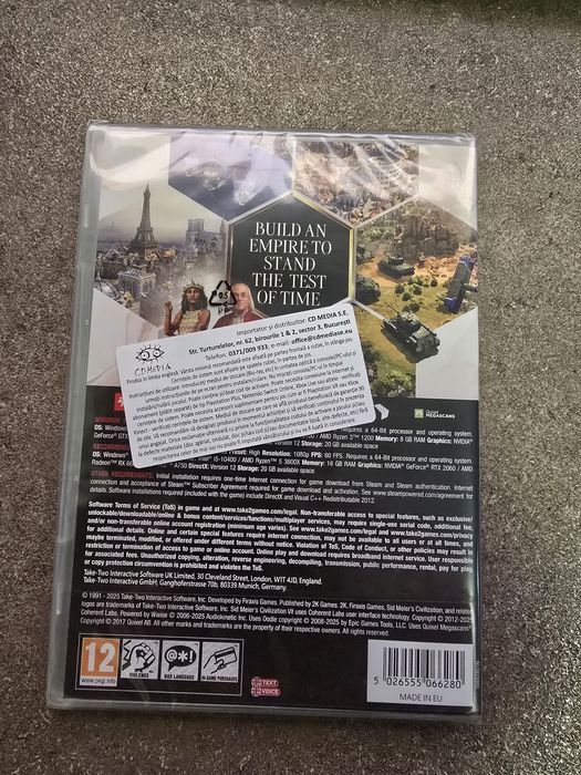 Joc Sid Meier's Civilization VII pentru PC (Steam)