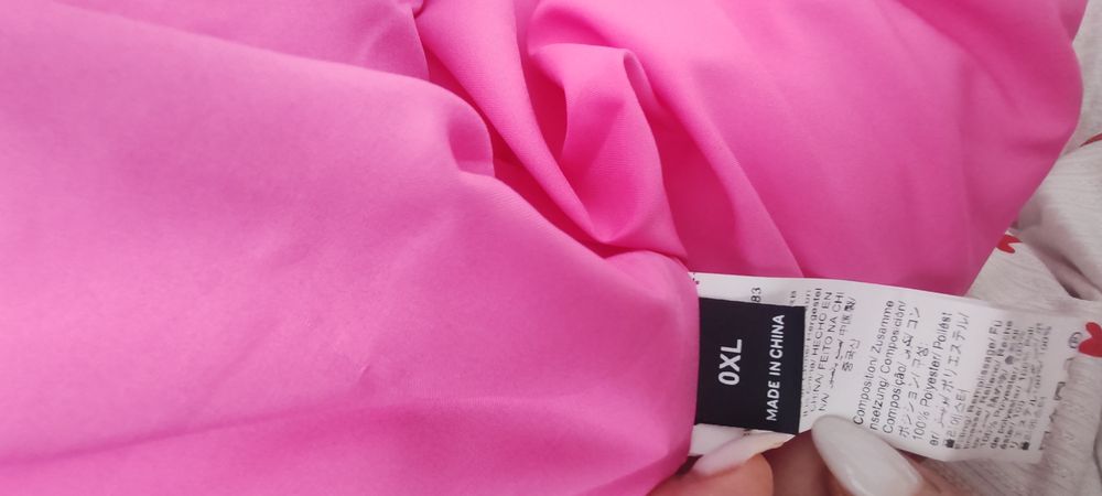 Vestă căptușită, matlasată roz , damă 0XL